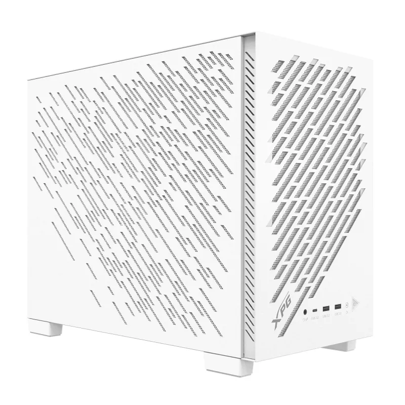 Caja semitorre XPG VALOR AIR NANO - Blanca, semitorre, PC, blanca, micro ATX, Mini-ITX, SPCC, 17 cm