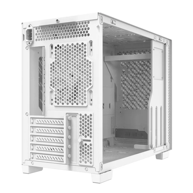 Caja semitorre XPG VALOR AIR NANO - Blanca, semitorre, PC, blanca, micro ATX, Mini-ITX, SPCC, 17 cm