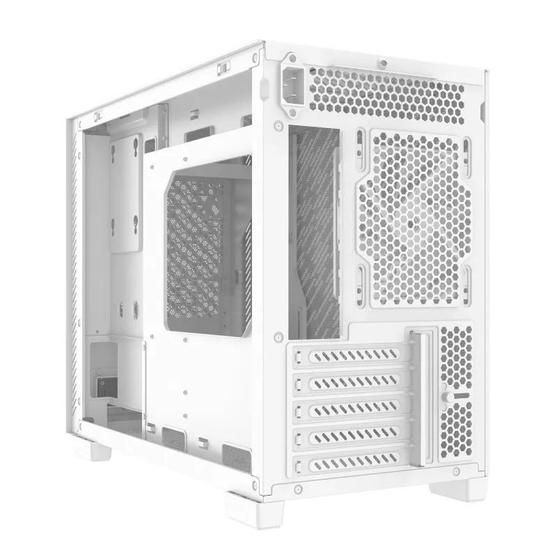 Caja semitorre XPG VALOR AIR NANO - Blanca, semitorre, PC, blanca, micro ATX, Mini-ITX, SPCC, 17 cm