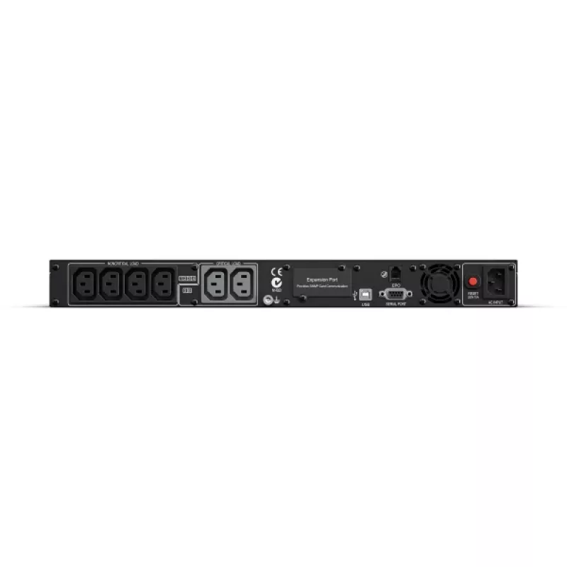 CyberPower PR1000ELCDRT1U SAI (UPS) Line-Interactive 1 kVA 800 W 6 salidas AC
