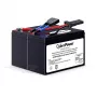 Pack de baterías para SAI de repuesto CYBERPOWER RBP0014 — Plomo-Ácido (VRLA) 24 V, 2 baterías, 4,09 kg, negro