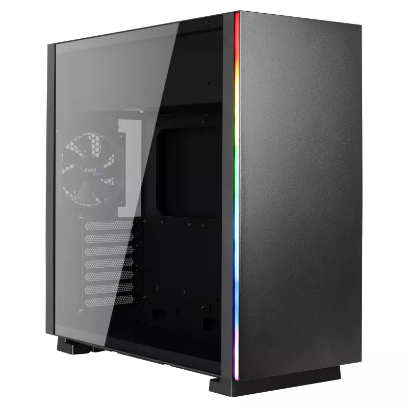 Aerocool Glo Semitorre Negra