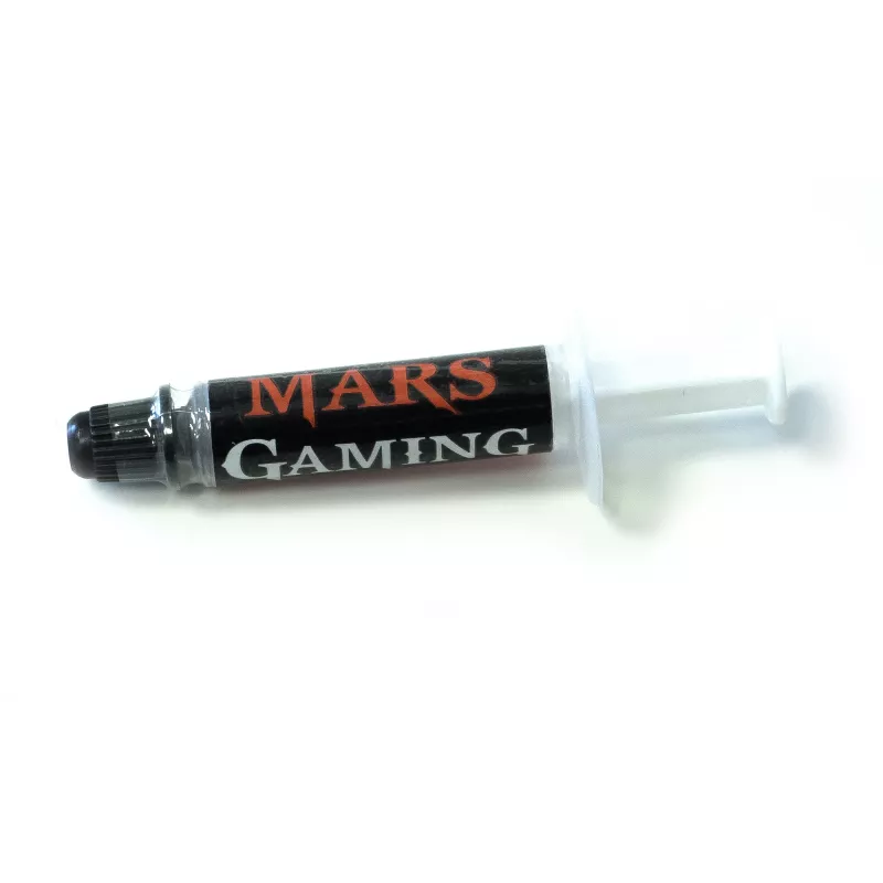 Pasta térmica para PC Mars Gaming MT0 1g 6W Temperatura 30-280º Máxima seguridad