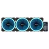 Ventilador para caja de ordenador Aerocool Orbit RC 12 cm Negro