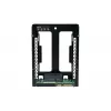 QNAP QDA-A2AR - Caja RAID interna - 3.5 a 2 x 2.5 (8,9 cm a 2 x 6,4 cm) - RAID 0, 1, JBOD - SATA 6Gb/s