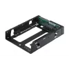 QNAP QDA-A2AR - Caja RAID interna - 3.5 a 2 x 2.5 (8,9 cm a 2 x 6,4 cm) - RAID 0, 1, JBOD - SATA 6Gb/s