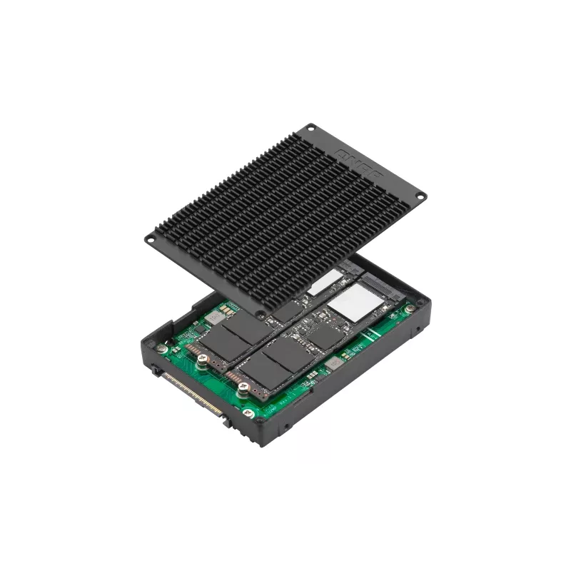 Caja de almacenamiento QNAP QDA-U2MP Caja para SSD Negra M.2
