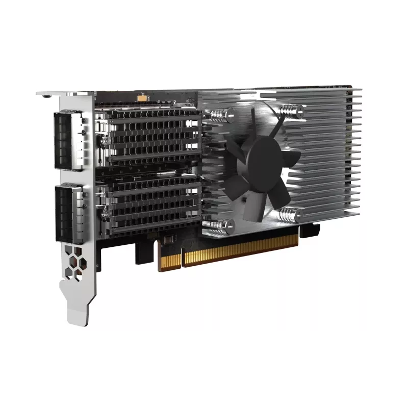 QNAP QXG-100G2SF-E810 tarjeta de red interna fibra óptica 100000 Mbit/s