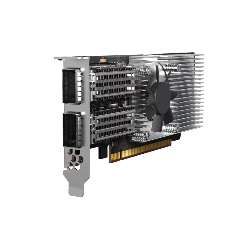 QNAP QXG-100G2SF-E810 tarjeta de red interna fibra óptica 100000 Mbit/s