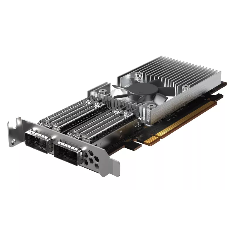QNAP QXG-100G2SF-E810 tarjeta de red interna fibra óptica 100000 Mbit/s
