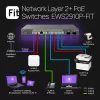 Switch gestionado EnGenius FitSwitch 8 PoE 8 puertos Gigabit Ethernet