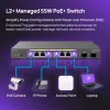 Switch gestionado EnGenius FitSwitch 8 PoE 8 puertos Gigabit Ethernet