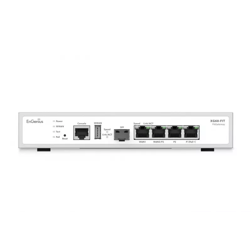 EnGenius FitXpress pasarela gestionada 2 x GbE LAN y 2 x GbE WAN y 1 puerto SFP