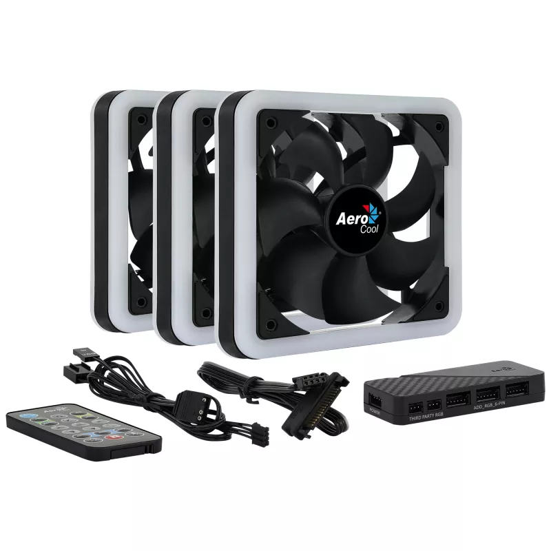 Aerocool Edge 14 Pro ventilador para caja de ordenador 14 cm negro