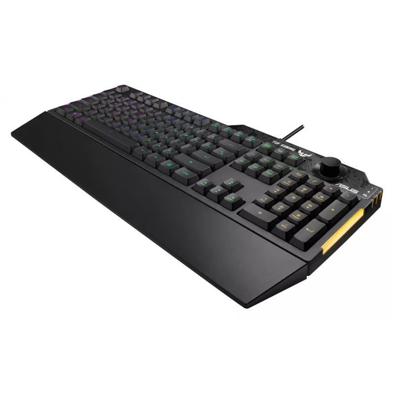 ASUS TUF Gaming K1 teclado USB negro tamaño completo RGB LED