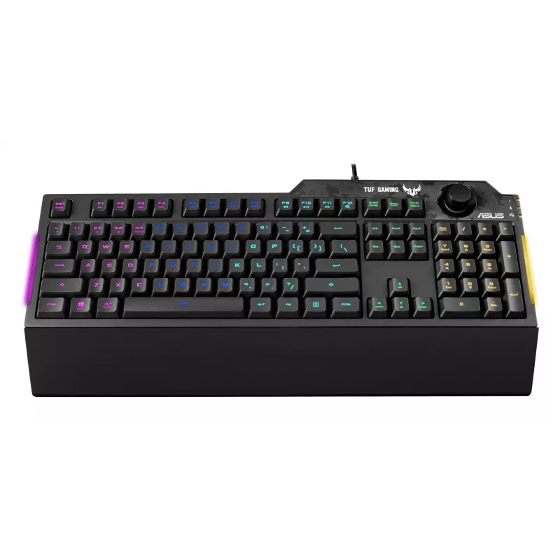 ASUS TUF Gaming K1 teclado USB negro tamaño completo RGB LED