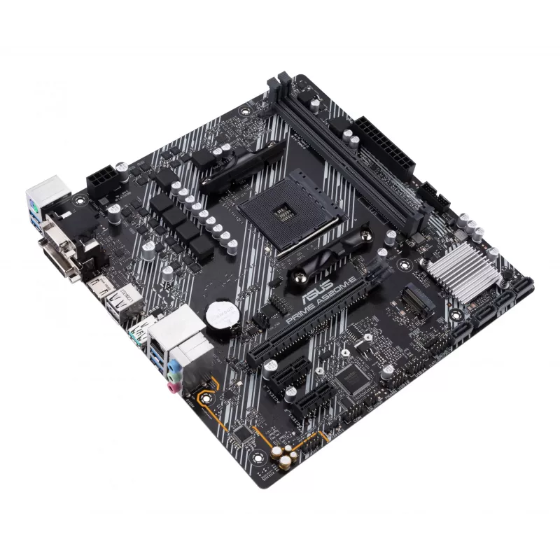 Placa base ASUS PRIME A520M-E/CSM, AMD A520, Socket AM4, micro ATX
