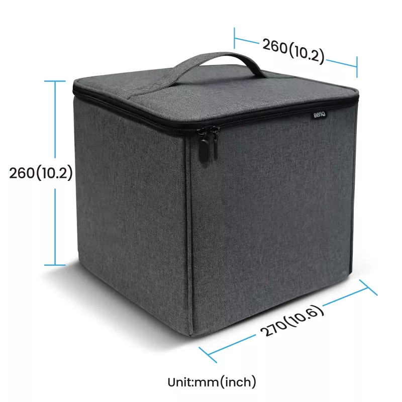 Funda de transporte BenQ GP520 — diseño ligero y portátil para el proyector BenQ GP520