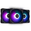 Kit de ventiladores MSI MAX F12A-3 120mm ARGB - accesorio para carcasa '3 ventiladores ARGB PWM de 120mm, 600-1500 rpm, Mystic Lighting Sync'