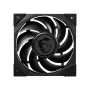 Ventilador premium silencioso MSI MEG SILENT GALE P12 '120mm, PWM, Balanced Static Pressure Airflow, pala de ventilador LCP, rodamiento HDB, almohadillas antivibración, cable de 300mm'