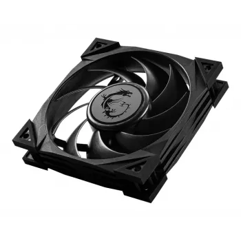 Ventilador premium silencioso MSI MEG SILENT GALE P12 '120mm, PWM, Balanced Static Pressure Airflow, pala de ventilador LCP, rodamiento HDB, almohadillas antivibración, cable de 300mm'