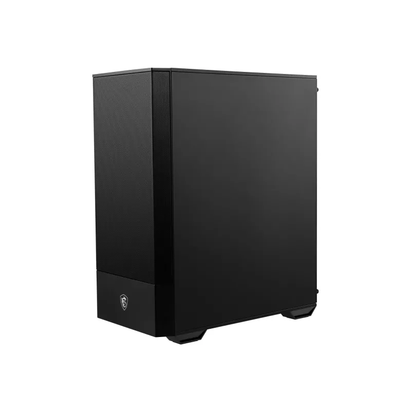Caja para PC gaming MSI MAG FORGE 111R Mid Tower 'negra, 1 ventilador ARGB PWM de 120mm, hub ARGB 1-6, Mystic Light Sync, panel de cristal templado, ATX, mATX, mini-ITX'