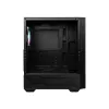 Caja para PC gaming MSI MAG FORGE 111R Mid Tower 'negra, 1 ventilador ARGB PWM de 120mm, hub ARGB 1-6, Mystic Light Sync, panel de cristal templado, ATX, mATX, mini-ITX'