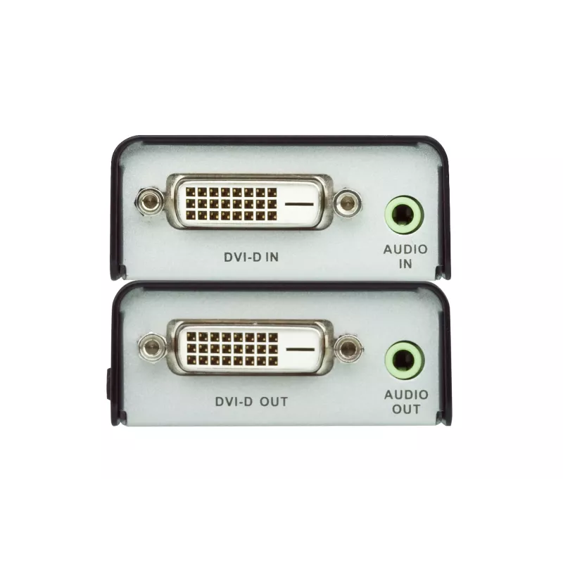 Extensor AV ATEN VE602 DVI Dual Link con audio, 2560×1600 hasta 40 m, Cat5e