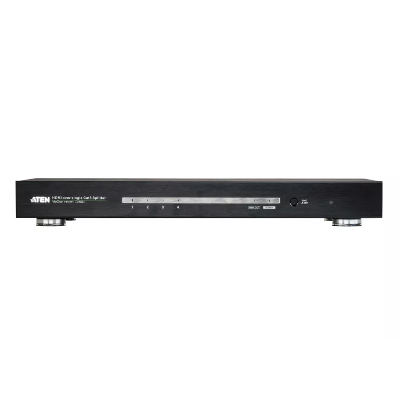 Splitter ATEN HDMI de 4 puertos CAT5e/6 sobre un solo cable Cat / 4K / RS232 / HDBaseT