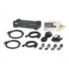 Switch KVMP™ ATEN de 2 puertos USB 3.1 Gen 1 4K DisplayPort 1.2 con audio (cable KVM incluido)