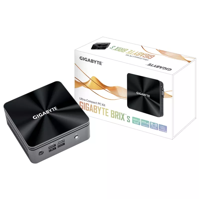GIGABYTE GB-BRi5H-10210(E) UCFF negro i5-10210U 1,6 GHz