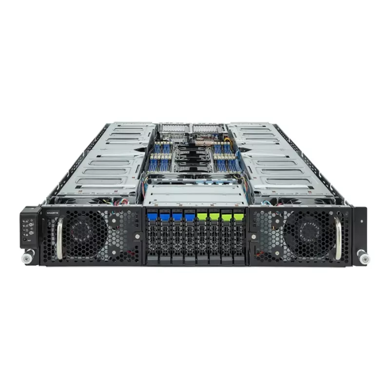 Caja para ordenador Gigabyte G293-Z20 rack servidor 2U negro