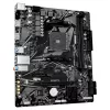 Placa base GIGABYTE A520M H ARGB - compatible con CPUs AMD Ryzen serie 5000, hasta 5100MHz DDR4 (OC), PCIe 3.0 x4 M.2, 1 GbE LAN, USB 3.2 Gen 1