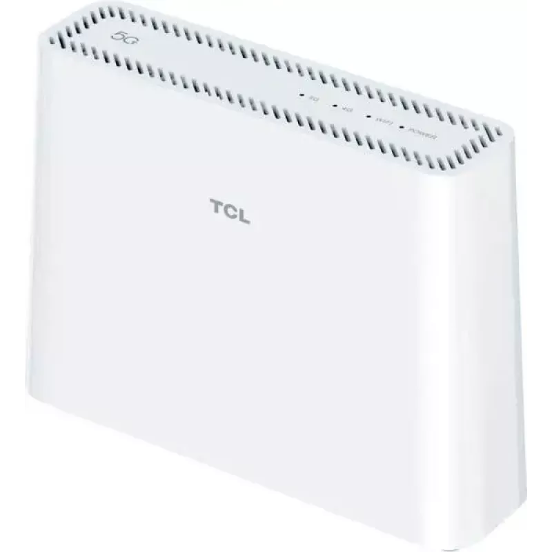 Router móvil JetWorld TCL LINKHUB HH515L — Wi-Fi de doble banda 2,4/5 GHz, 3000 Mbit/s, Gigabit Ethernet, 4G/5G (Sub6), Micro-USB, blanco