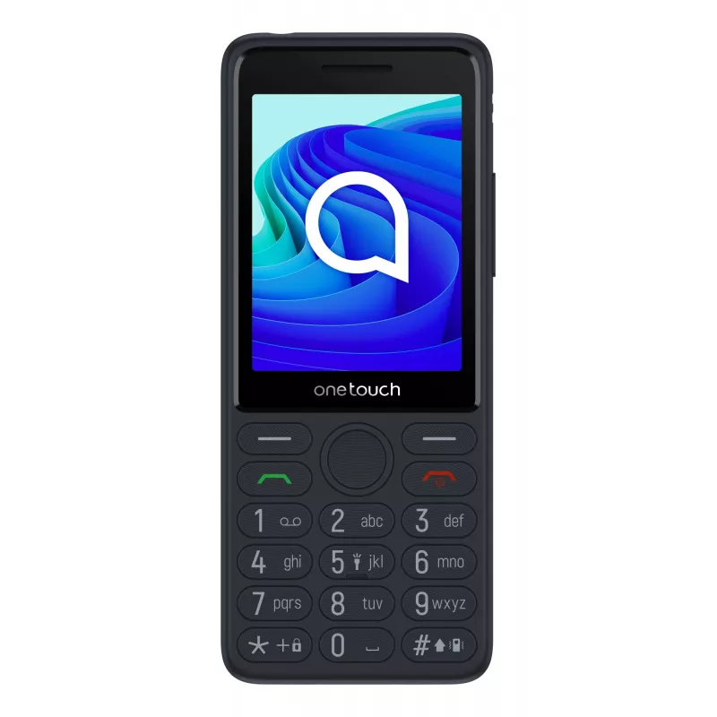 TCL OneTouch 4042S teléfono básico Dual SIM con base de carga, gris
