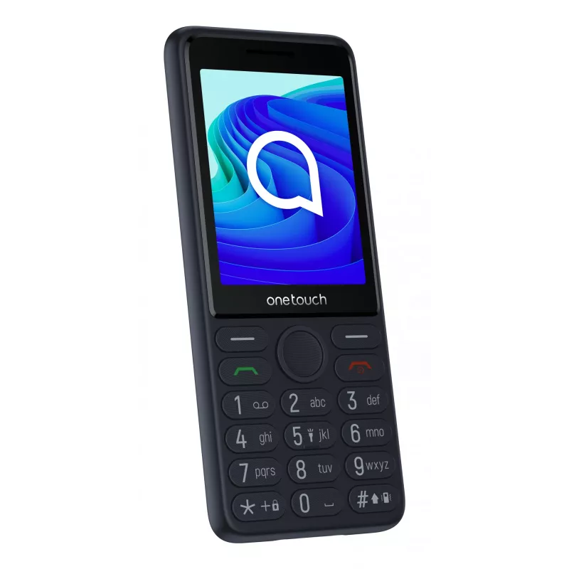 TCL OneTouch 4042S teléfono básico Dual SIM con base de carga, gris
