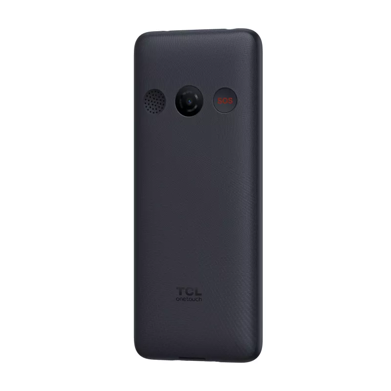 TCL OneTouch 4042S teléfono básico Dual SIM con base de carga, gris