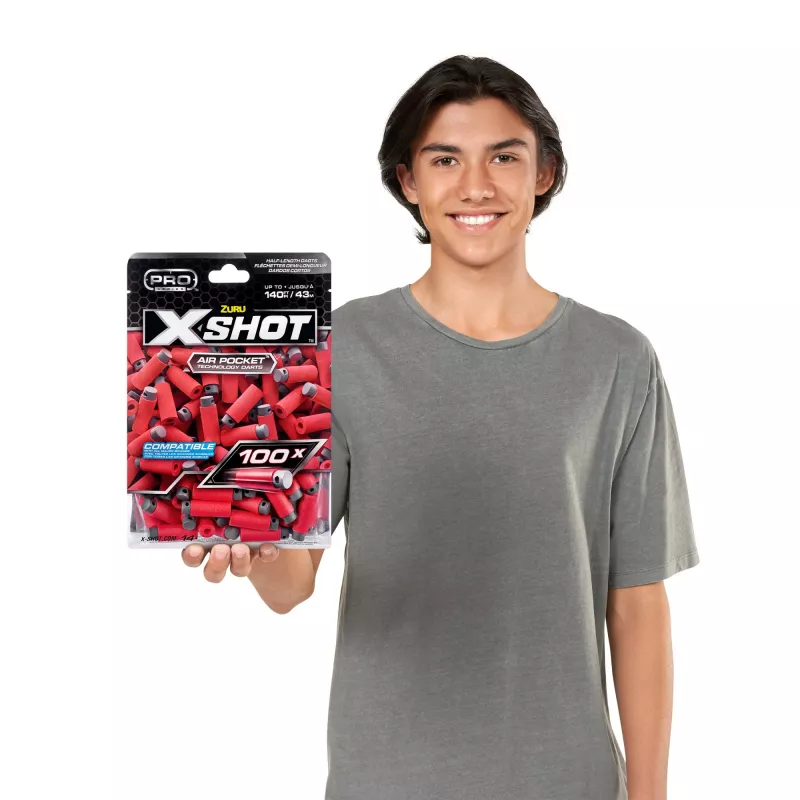 XSHOT Pro Series recambio de dardos de medio alcance (100 dardos) ZURU