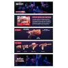 XSHOT Hyper Gel Stinger bláster (3.000 bolas Hyper Gel) ZURU
