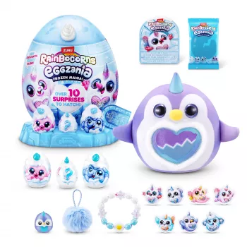 Peluche Zuru Rainbocorns Eggzania Frozen Mania — peluche de animal, multicolor, a partir de 3 años