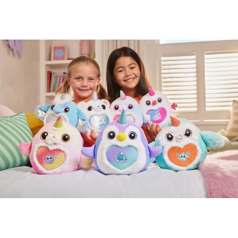 Peluche Zuru Rainbocorns Eggzania Frozen Mania — peluche de animal, multicolor, a partir de 3 años