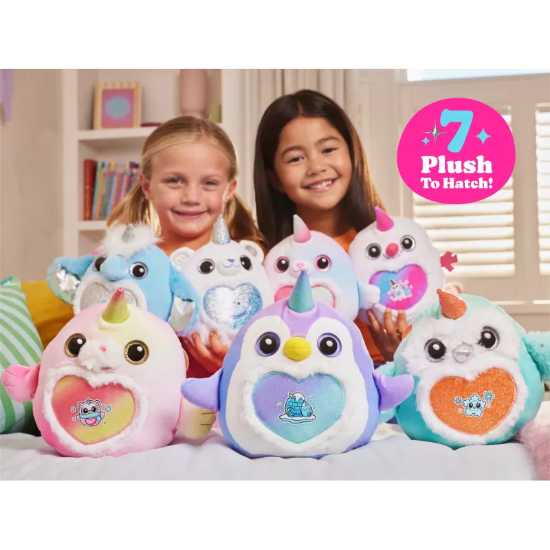Peluche Zuru Rainbocorns Eggzania Frozen Mania — peluche de animal, multicolor, a partir de 3 años