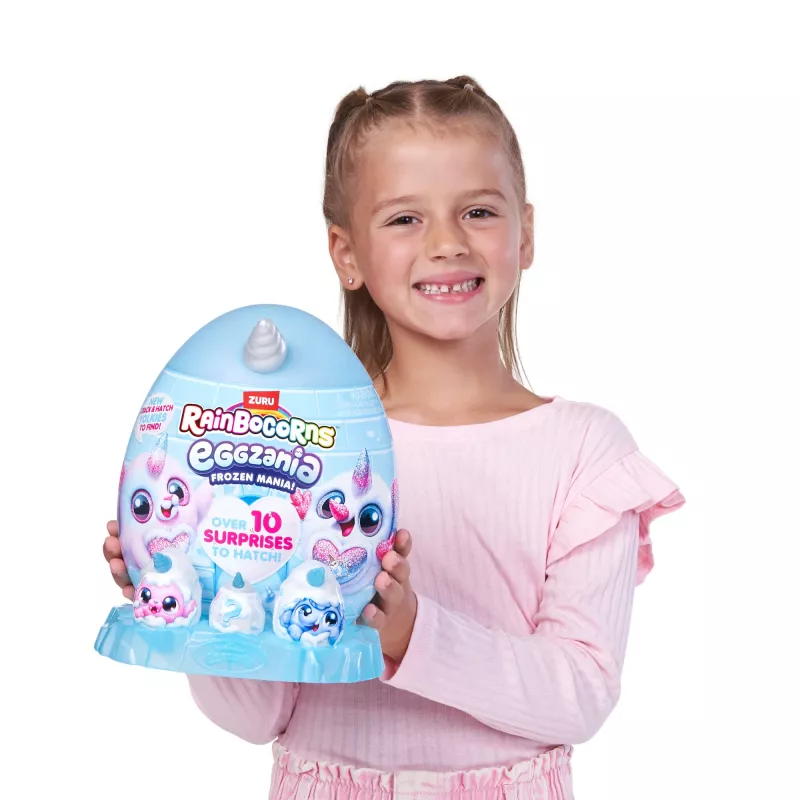 Peluche Zuru Rainbocorns Eggzania Frozen Mania — peluche de animal, multicolor, a partir de 3 años