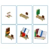 MAX Build more Premium Home Building Bricks Collection, bloques de construcción, 8 año(s), plástico, 181 uds., 197 g