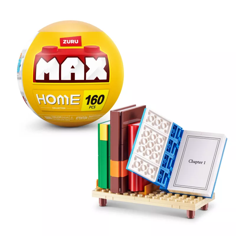 MAX Build more Premium Home Building Bricks Collection, bloques de construcción, 8 año(s), plástico, 181 uds., 197 g