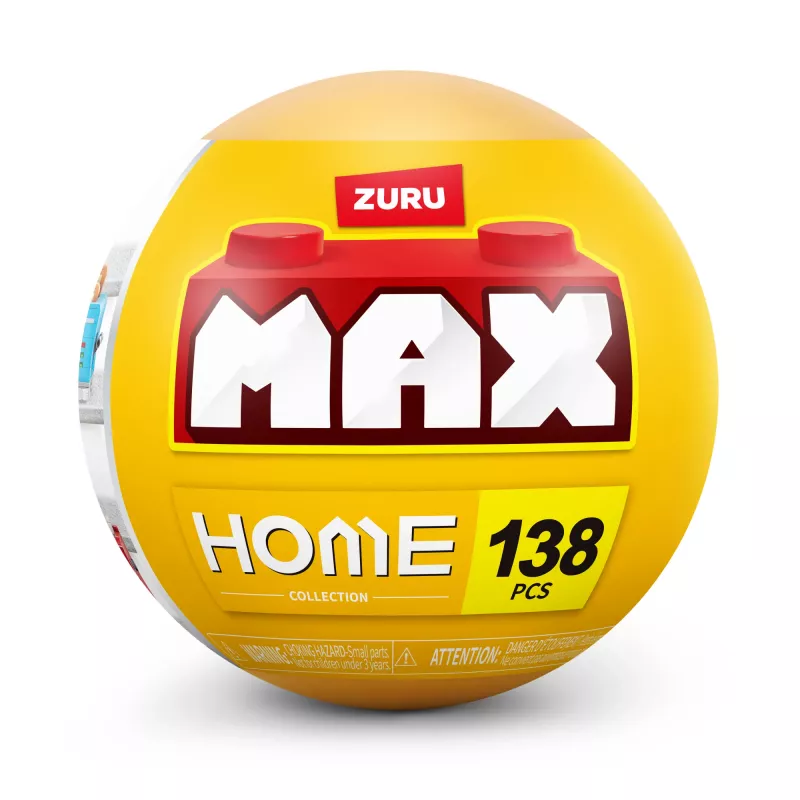 MAX Build more Premium Home Building Bricks Collection, bloques de construcción, 8 año(s), plástico, 181 uds., 197 g