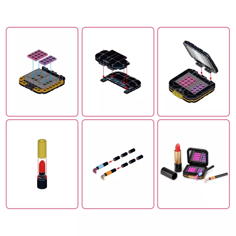 MAX Build more Premium Beauty colección de bloques de construcción, bloques, 8 año(s), plástico, 169 uds., 197 g