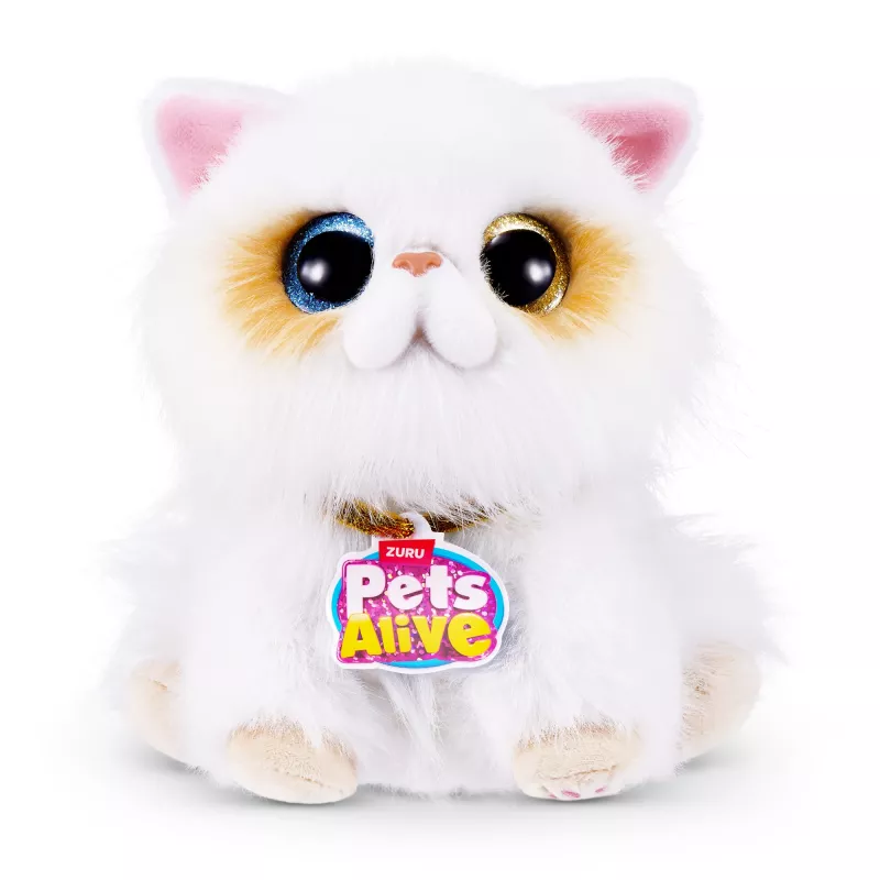 Gato de juguete Zuru Pets Alive Smitten Kittens Series 2 — juguete interactivo con sonido, a partir de 3 años, pilas AAA