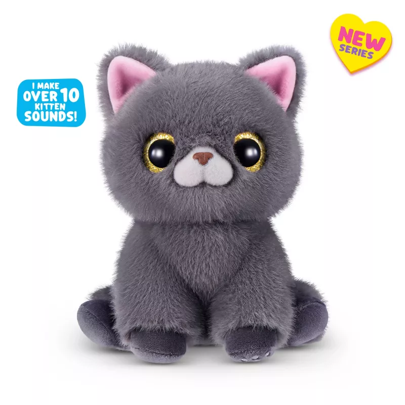 Gato de juguete Zuru Pets Alive Smitten Kittens Series 2 — juguete interactivo con sonido, a partir de 3 años, pilas AAA
