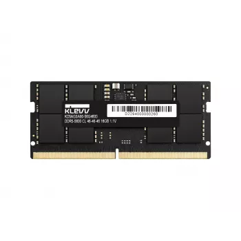 Klevv 16GB módulo de memoria RAM para portátil DDR5 5600MT/s PC5-44800 UNBUFFERED NON-ECC SODIMM 1,1V 2GX8 CL46